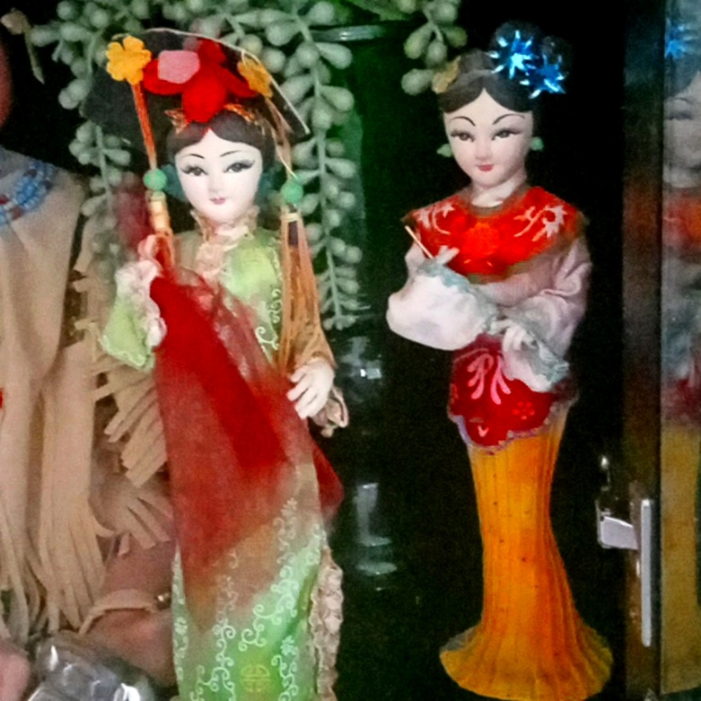 Antique oriental dolls